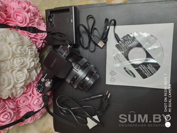 Беззеркальный фотоаппарат Samsung NX1100 объявление Продам уменьшенное изображение 