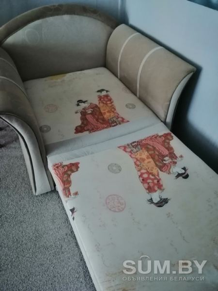 Мини-диван или кресло-кровать объявление Продам уменьшенное изображение 