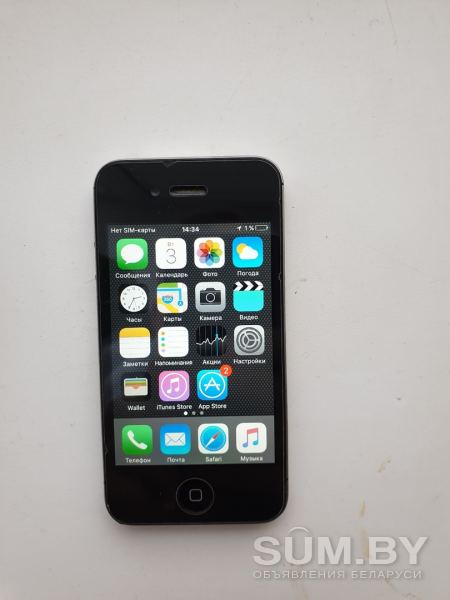Телефон iPhone 4s объявление Продам уменьшенное изображение 