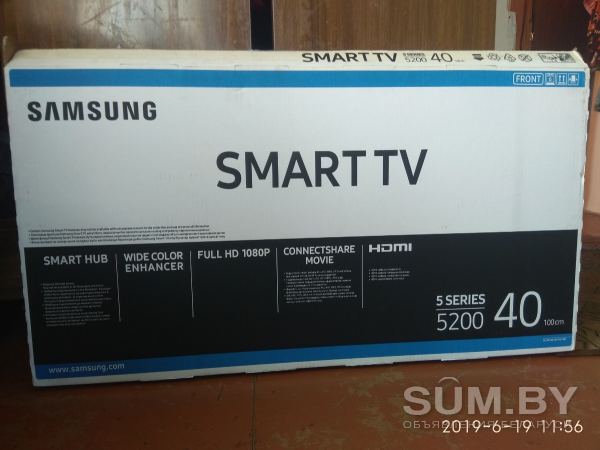Плазменный телевизор SamsungUE40J5200AUXRU объявление Продам уменьшенное изображение 