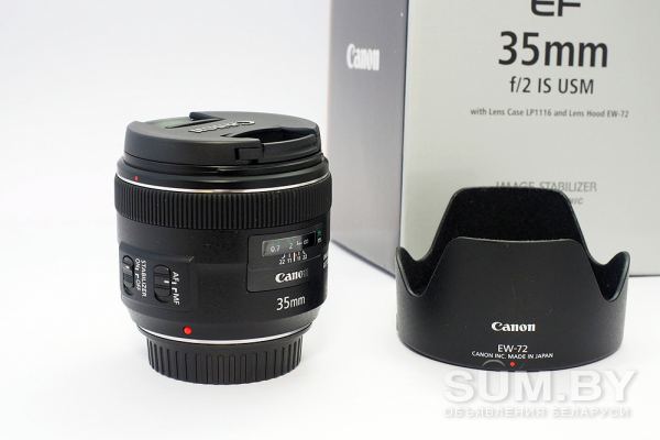 Продам объектив CANON EF 35 mm f/2.0 IS USM