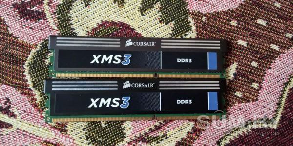 DDR31333 - CORSAIR XMS3 + XMP 2 по 4ГБ