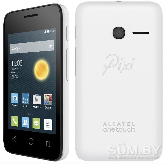 Смартфон Alcatel One Touch Pixi 4 White