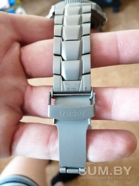 H3-Traser Traser специальные мужские часы 105485 аналоговый серебристый титан объявление Продам уменьшенное изображение 