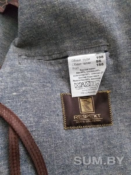 Пиджак мужской, лен объявление Продам уменьшенное изображение 