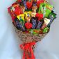 Букеты из сухофруктов, конфет, различных сладостей, фруктов объявление Продам уменьшенное изображение 4