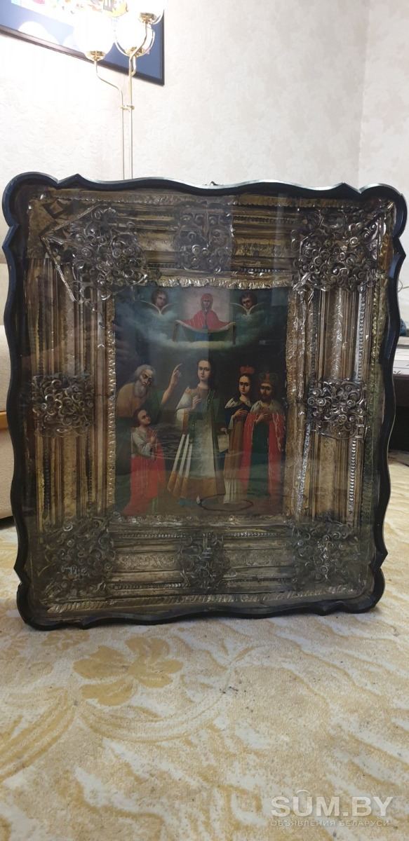 Продам икону Покрова Пресвятой Богородицы объявление Продам уменьшенное изображение 