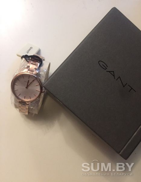 Продам НОВЫЕ часы -35% женские GANT GT075003 розовое золото объявление Продам уменьшенное изображение 