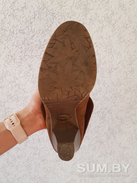 Ботинки женские замшевые, коричневые, 38 размер объявление Продам уменьшенное изображение 