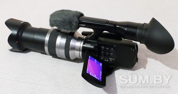 Видеокамера SONY NEX-VG10E объявление Продам уменьшенное изображение 