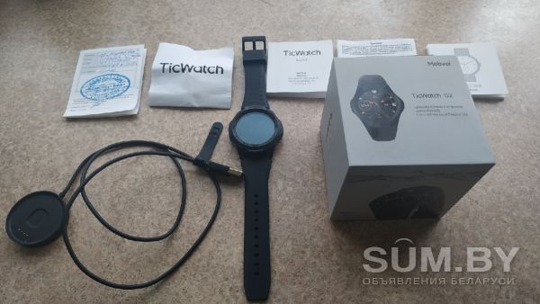 Продам умные часы Mobvoi TicWatch S2 в отличном состоянии объявление Продам уменьшенное изображение 