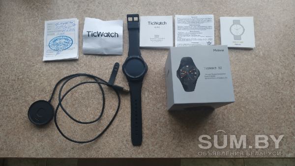 Продам умные часы Mobvoi TicWatch S2 в отличном состоянии объявление Продам уменьшенное изображение 
