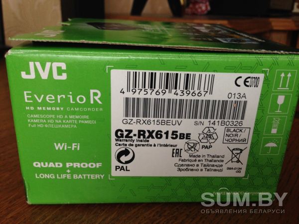 Видеокамера JVC GZ-RX615BE объявление Продам уменьшенное изображение 