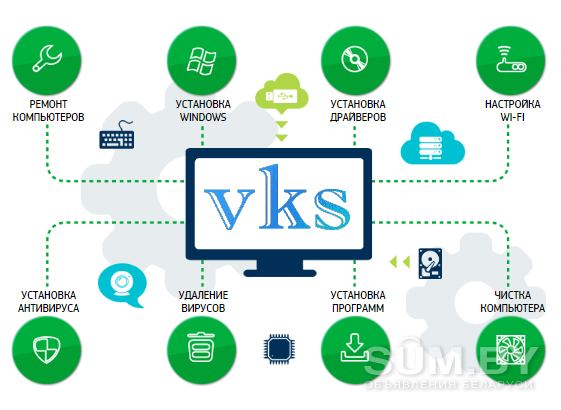 VKS - Выездной компьютерный сервис в Гродно объявление Услуга уменьшенное изображение 