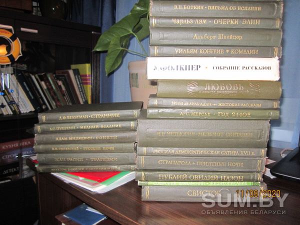 Серия "Литературные памятники", 30 книг