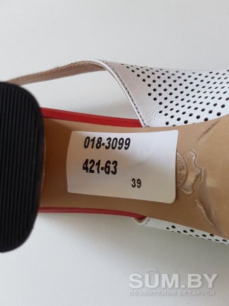 Туфли летние (босоножки) Mario Muzi 39 размера новые объявление Продам уменьшенное изображение 