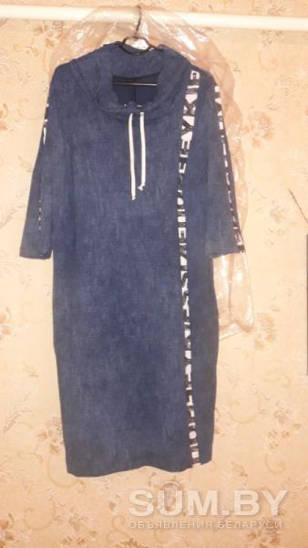 Платье джинсовое трикотажное объявление Продам уменьшенное изображение 