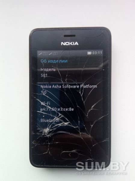 Телефон Nokia Asha 501 объявление Продам уменьшенное изображение 