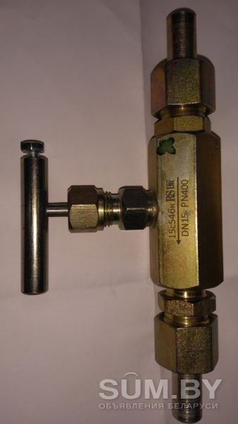 Клапан игольчатый стальной д15мм 15с54бк DN15 PN400 Ду15 с муфтовым типом присоединения объявление Продам уменьшенное изображение 
