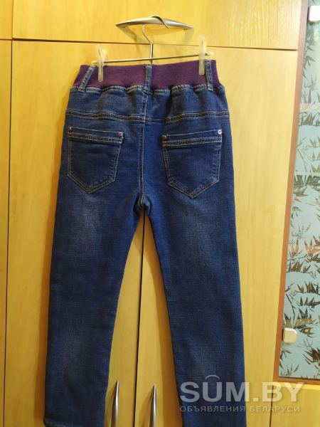 Зимние джинсы на байке стрейч р 116-134 объявление Продам уменьшенное изображение 