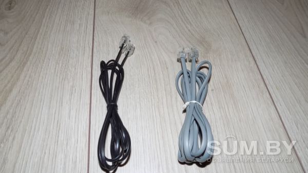 Два новых телефонных кабеля с фишками объявление Продам уменьшенное изображение 