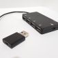 Кабель OTG. micro-USB -- 4-USB + вход на зарядное объявление Продам уменьшенное изображение 1