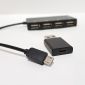 Кабель OTG. micro-USB -- 4-USB + вход на зарядное объявление Продам уменьшенное изображение 3
