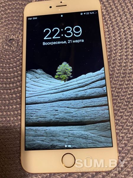 Iphone 6s+ 32 Gb, rose gold объявление Продам уменьшенное изображение 