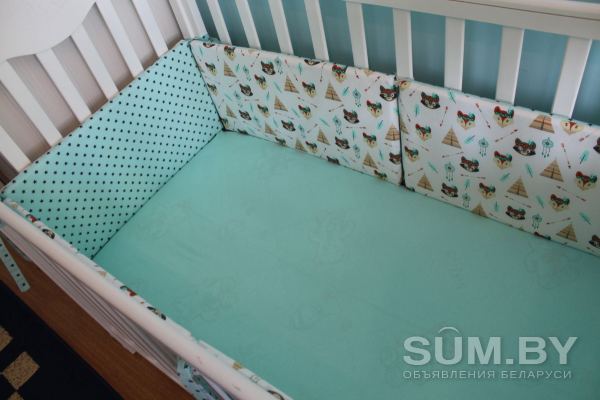 Бортики плоские в детскую кроватку объявление Продам уменьшенное изображение 
