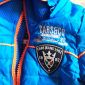 Куртка голубая с оранжевыми вставками, очень теплая объявление Продам уменьшенное изображение 4