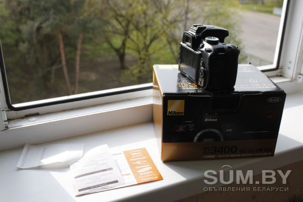 Фотоаппарат Nikon d3400 body объявление Продам уменьшенное изображение 