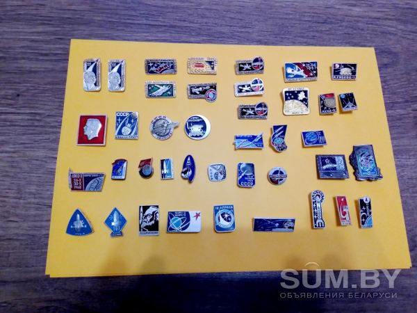 Продается тематический набор значков СССР "Космос" объявление Продам уменьшенное изображение 