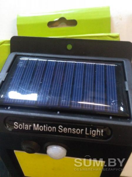 Уличный фонарь с датчиком движения на солнечной батарее YG-1281COB объявление Продам уменьшенное изображение 
