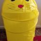 Корзина-котенок для хранения игрушек, новая, желтого цвета объявление Продам уменьшенное изображение 1