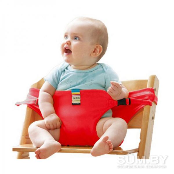 Детское обеденное кресло, ремень безопасности, новое объявление Продам уменьшенное изображение 