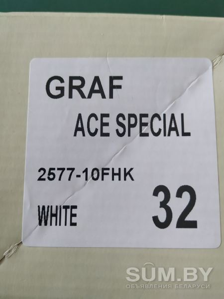 Коньки фигурные GRAF ACE SPECIAL (Швейцария) для девочки объявление Продам уменьшенное изображение 