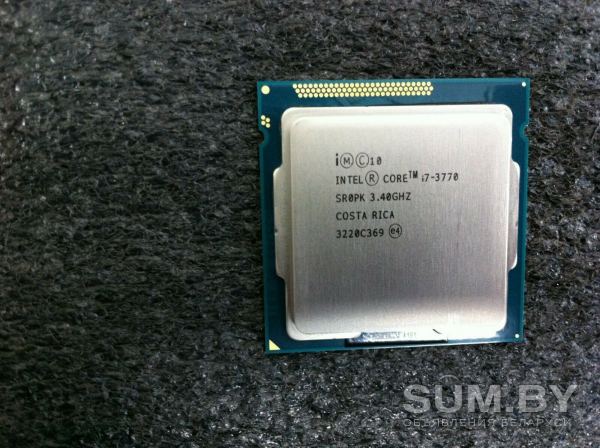 Процессор intell i7-3770