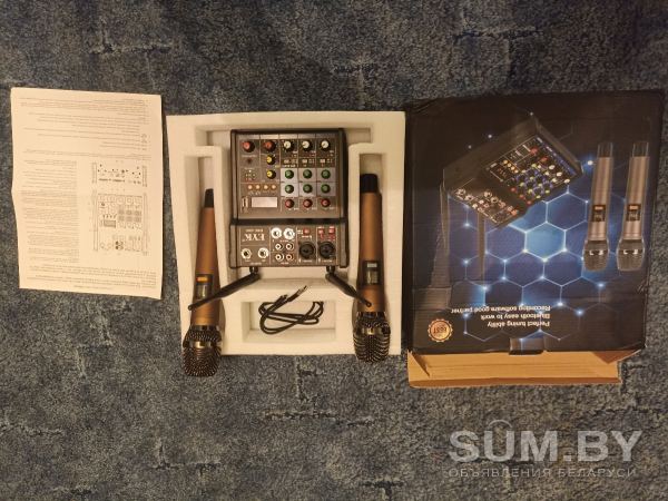 Микшерный пульт и радио микрофоны беспроводные объявление Продам уменьшенное изображение 