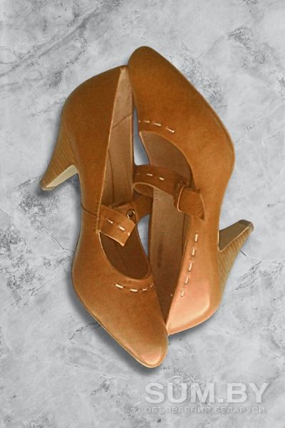 Туфли кожаные на каблуке, Италия объявление Продам уменьшенное изображение 