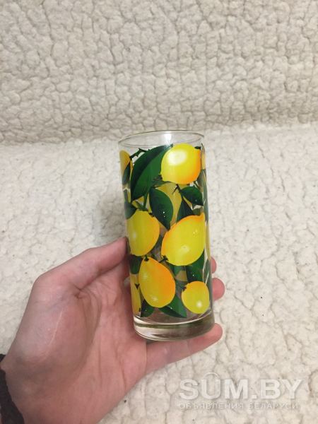 Стаканы с лимончиками пара (по 2.70 руб шт) объявление Продам уменьшенное изображение 
