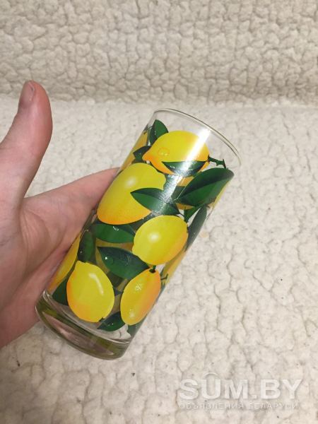 Стаканы с лимончиками пара (по 2.70 руб шт) объявление Продам уменьшенное изображение 