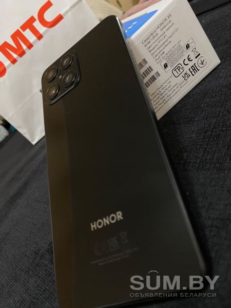 Мобильный телефон Honor X8 объявление Продам уменьшенное изображение 
