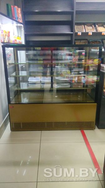 Холодильная витрина Veneto Gube VS-1.3 и торговые стеллажи и столы объявление Продам уменьшенное изображение 