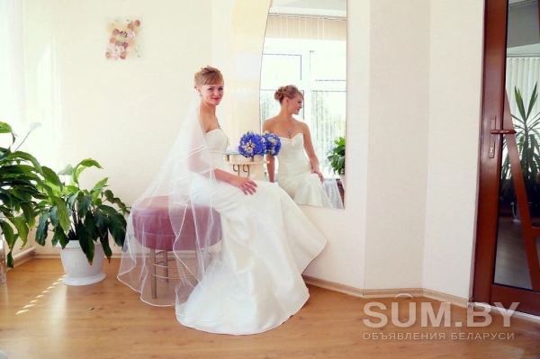 Свадебное платье со шлейфом от Edelweis объявление Продам уменьшенное изображение 