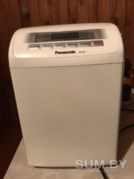 Бытовая техника:Хлебопечь Panasonic объявление Продам уменьшенное изображение 