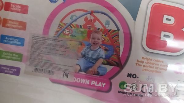 Коврик детский от 3 месяцев объявление Продам уменьшенное изображение 