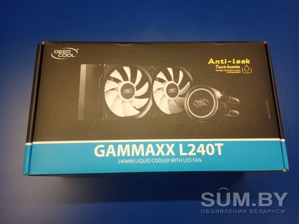 Система охлаждения GAMMAXX L240T BLUE объявление Продам уменьшенное изображение 
