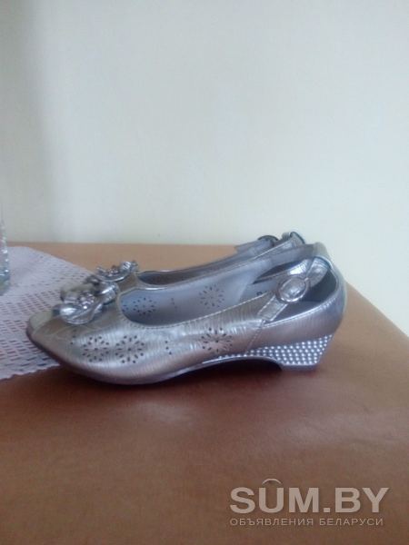 Туфли для девочки, новые объявление Продам уменьшенное изображение 