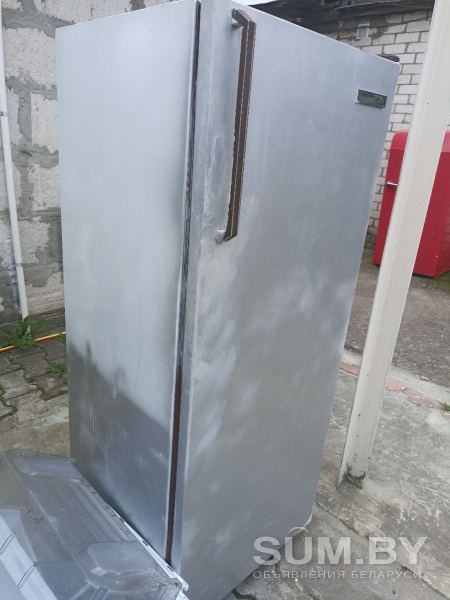 Холодильник Минск 16М рабочий серебристый подкрашен объявление Продам уменьшенное изображение 