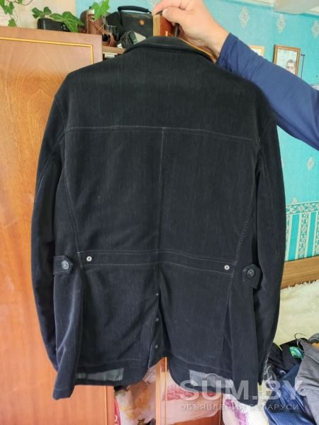 Пиджак мужской вельвет рр 50 спинка 80 рукав 65см объявление Продам уменьшенное изображение 